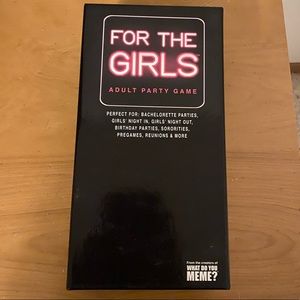 For the girls ! -Adult party game